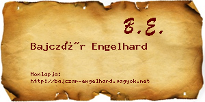 Bajczár Engelhard névjegykártya
