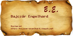 Bajczár Engelhard névjegykártya